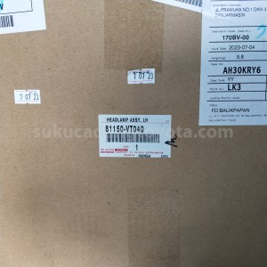 81150VT040 HEADLAMP ASSY, LH - TOYOTA
