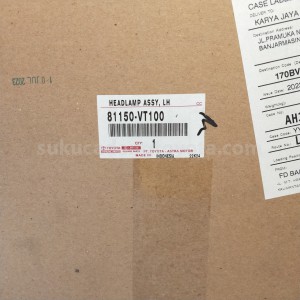 81150VT100 HEADLAMP ASSY, LH - TOYOTA