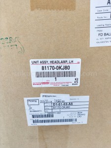 811700KJ80 UNIT ASSY, HEADLAMP, - TOYOTA