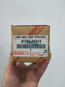 817400K010 LAMP A/S SD TURN LH - TOYOTA