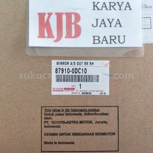879100DC10 MIRROR A/S OUT RR RH - TOYOTA
