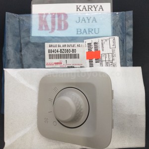 88404BZ080B0 GRILLE SA, AIR OUTLET, NO.1 - TOYOTA