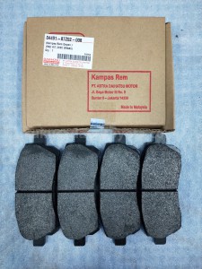 D04491-87Z02-008 PAD KIT,DISC BRAKE - DAIHATSU
