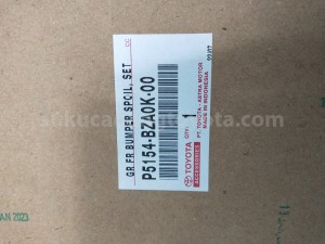 P5154BZA0K00 GR FR BUMPER SPOIL, SET - TOYOTA