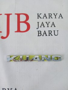 75441010KB PLATE BACK DOOR NAME - TOYOTA