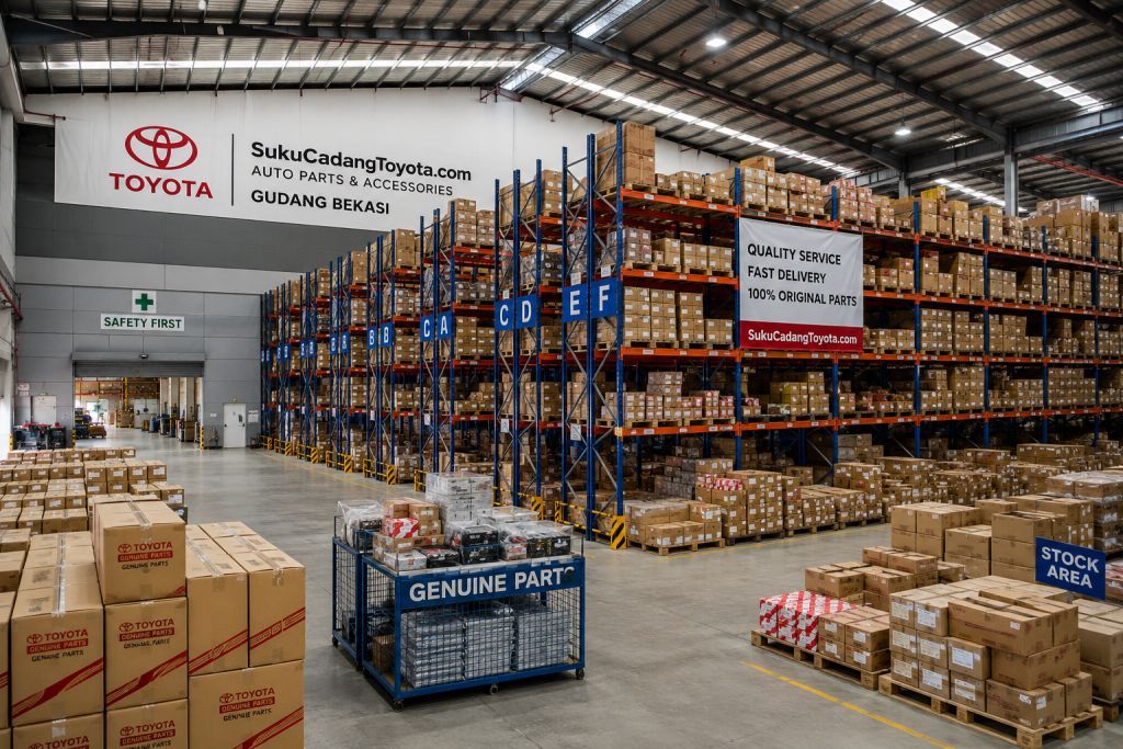 SukuCadangToyota.com Resmi Buka Gudang Baru di Bekasi